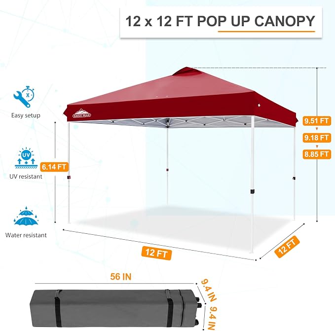 EAGLE PEAK Pop Up Canopy Tent - Image 3
