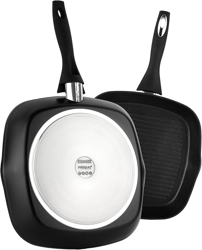 VITREX Nature 11-Inch Forged Aluminum Grill Pan by VitrexCookware