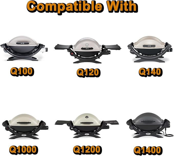 One-Piece Q100 Q1200 Grill Grates Replacement Parts - Image 4