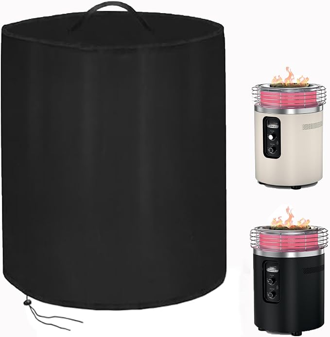 POMER Firepit Cover For NinJa Fireside360 Outdoor Heater, Water-Resistant by POMER