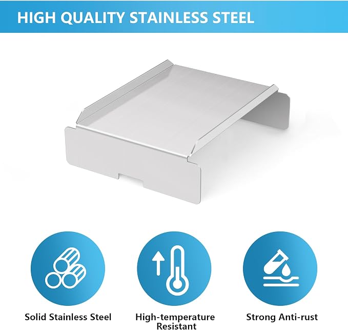 Stainless Steel Grill Heat Baffle Diffuser Replacement - Image 3