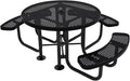 COATEDOUTDOORFURNITURE Heavy-Duty Portable Outdoor Picnic Table by CoatedOutdoorFurniture
