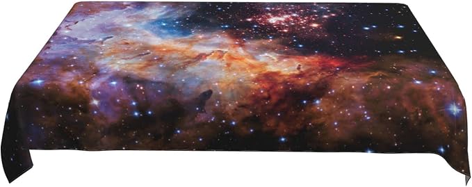 Worltoldb Galaxy Tablecloths Polyester Table Cloth - Image 7