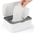 Baby Wipes Dispenser, Wipes Case Baby Wipe Holder Keeps Wipes Fresh, Easy Open by Flenpptly