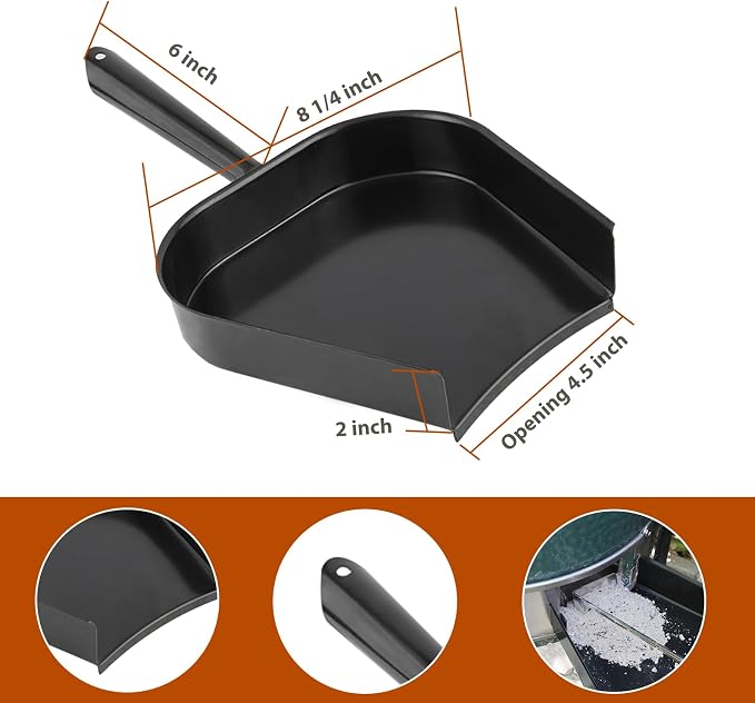 OLAMO Ash Tool Set for Big Green Color Egg, Kamado Grill Cleaning Tools Ash - Image 3