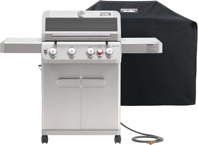 Monument Grills 4+1 Burner Natural Gas Grill by MonumentGrills