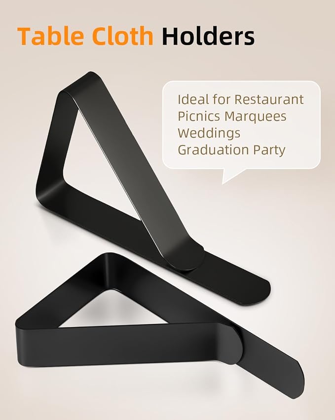 24 Pack Tablecloth Clips - Image 6
