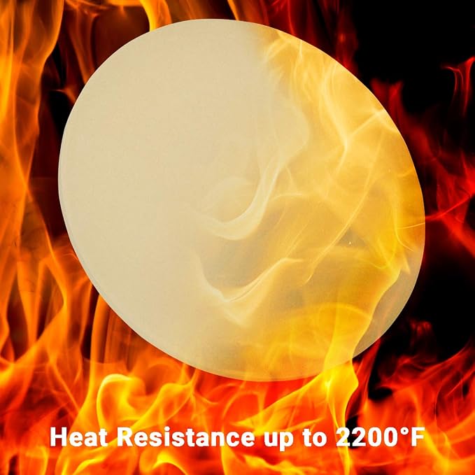 Onlyfire Heavy Duty Ceramic Pizza Grilling Stone, BBQ and Grill, Thermal Shock - Image 4