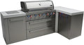 Mont Alpi MAi805-90 44-inch 6-Burner 115000 BTU 90 Degree Corner Stainless by MontAlpi