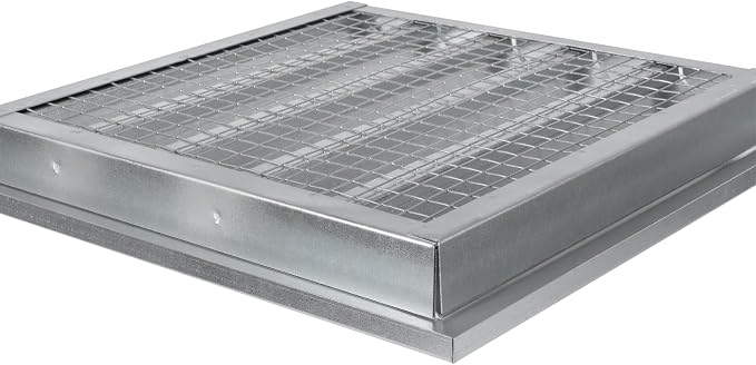 Vent Systems 12" x 12" Inch Galvanized Steel Industrial Gable Vent - Image 9
