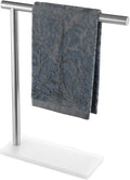 JQK Hand Towel Holder Stand Brushed, Modern Tree Rack Free Standing by Homeimprovement