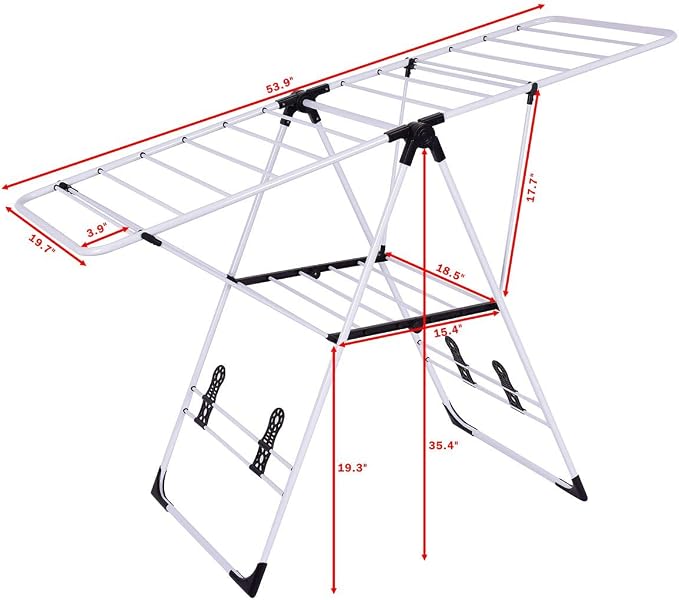 GOFLAME Steel Clothes Drying Rack - Image 4