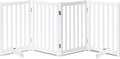 LZRS Freestanding Extra Wide Dog Gate 30 inch Tall by LZRSPET