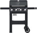 Monument Grills 4-Burner Liquid Propane Gas Grill, Matte Black Stainless Steel by MonumentGrills