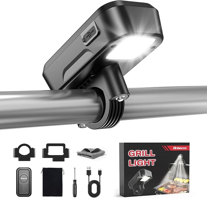 Rechargeable Grill Light for Webwer Grill & Blackstone Griddle, 2 Colors by Orbecco