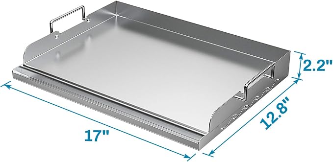 Skyflame Universal Stainless Steel Griddle Flat Top Plate - Image 2