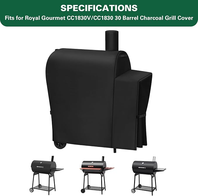 Heavy Duty 600D Grill Cover Fits - Image 2