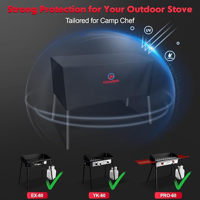 Comnova Grill Cover for Camp Chef 2 Burner Stoves - Image 4