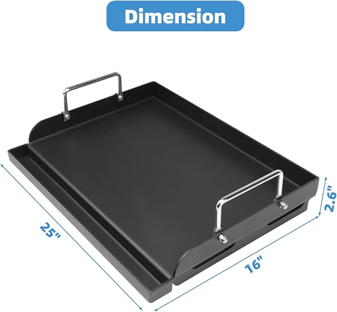 25" x 16" Griddle Plate for Gas Grill - Image 2