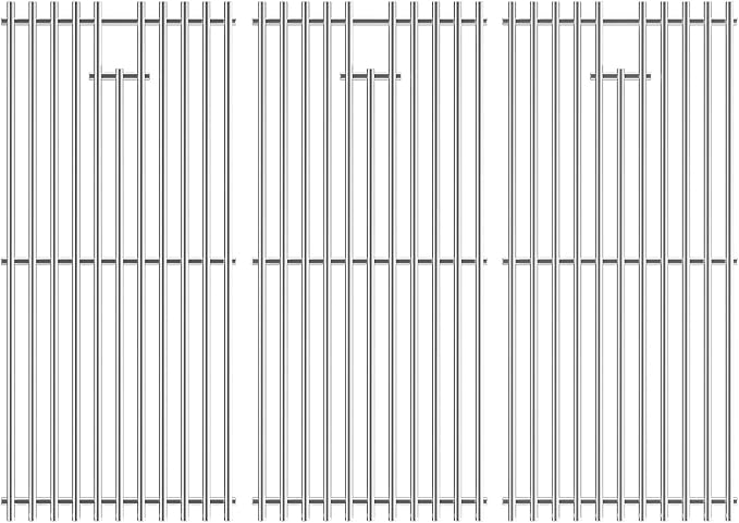 Stainless Steel Cooking Grates for Charbroil Commercial Infrared 463355220 by DPZM