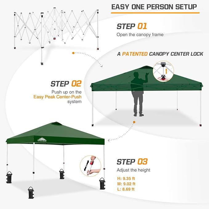 EAGLE PEAK Pop Up Canopy Tent - Image 7