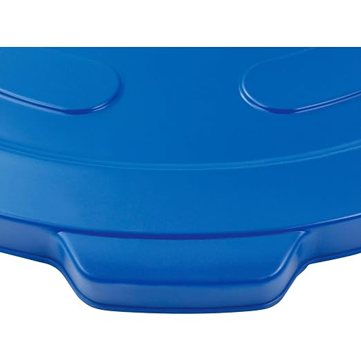 Global Industrial 55 Gallon Garbage Can Lid - Image 4