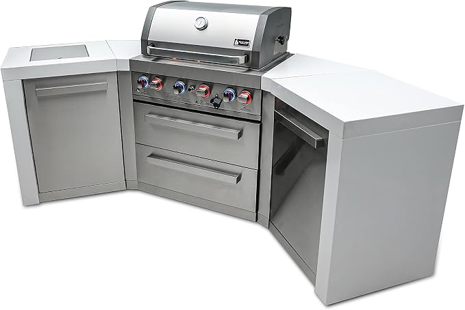 Mont Alpi MAi400-D45 32-Inch Deluxe 45-Degree 4-Burner 78000 BTU Deluxe - Image 3