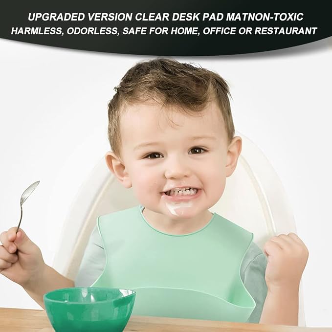 Rectangular Crystal Vinyl Desk Mat - Image 3
