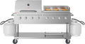 60 in. 8-Burner Commercial Outdoor Propane Gas Grill by KoolMore