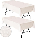 Nasitos 2 Pack Plastic Vinyl Tablecloths by Nasitoshomedecor