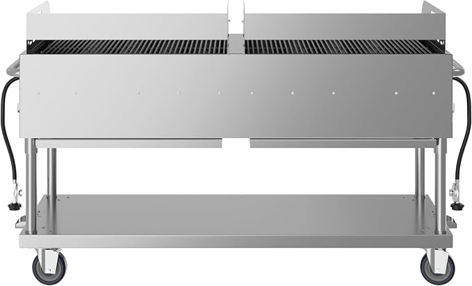 72 in. 10-Burner Commercial Outdoor Propane Gas Grill - Image 6