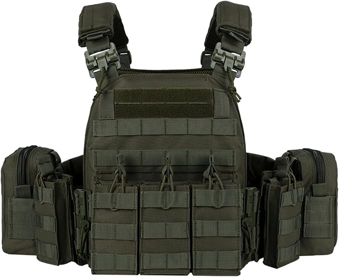 vAv YAKEDA Tactical Outdoor Vest Quick Release Adjustable Hunting Vest by vAv+YAKEDA