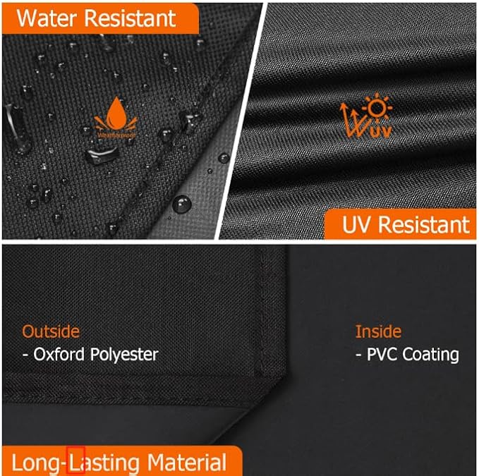 iCOVER 36 inch Griddle Cover for Blackstone, 600D Heavy Duty Waterproof Canvas - Image 3