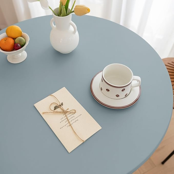 Round Fitted PU Tablecloth - Image 5