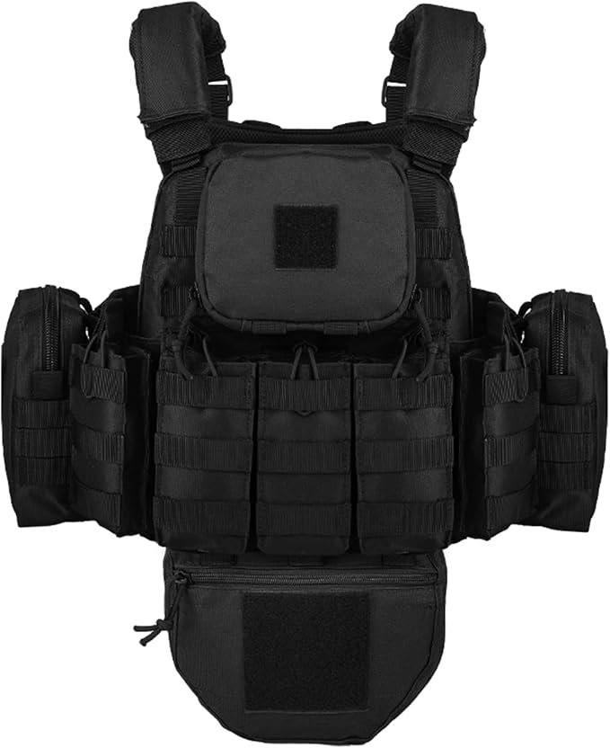 YAKEDA Outdoor Removable CS Training Vest, Molle Breathable Training Quick by vAv+YAKEDA
