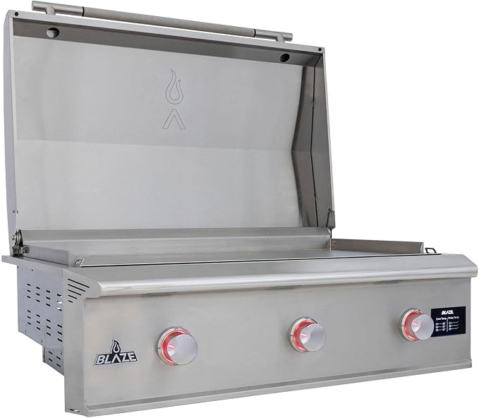 Blaze LTE PRO Gas Griddle | Built-In Natural Gas Flat Top Grill | Premium by Blaze