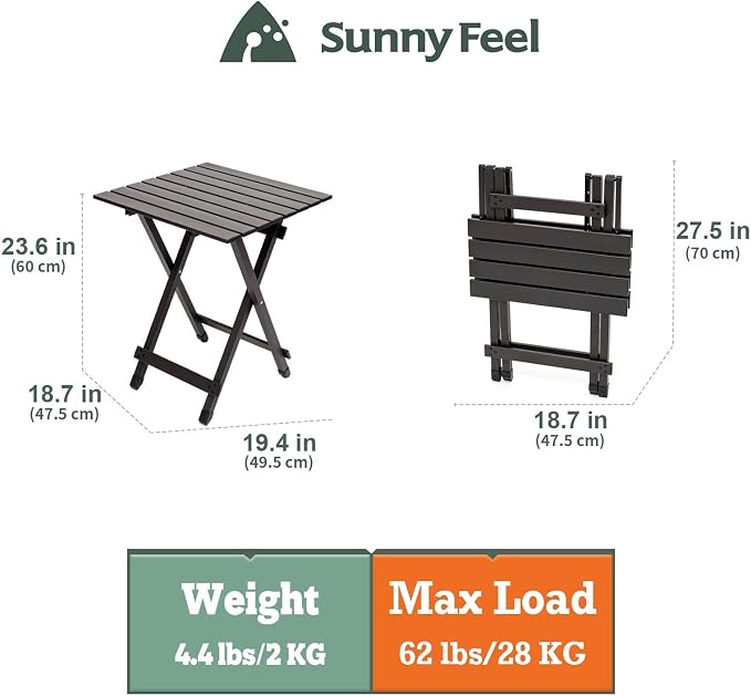 SUNNYFEEL Folding Camping Table - Image 3