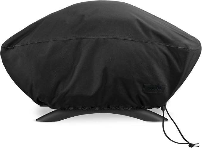 NettyPro Grill Cover for Small Q Series, Waterproof Heavy Duty UV Resistant by NettyPro