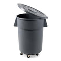 PRO&Family Commercial Round Trash Can by PRO%26Family