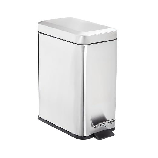 SIMPLEMADE Rectangle Step Trash Can by simplemade