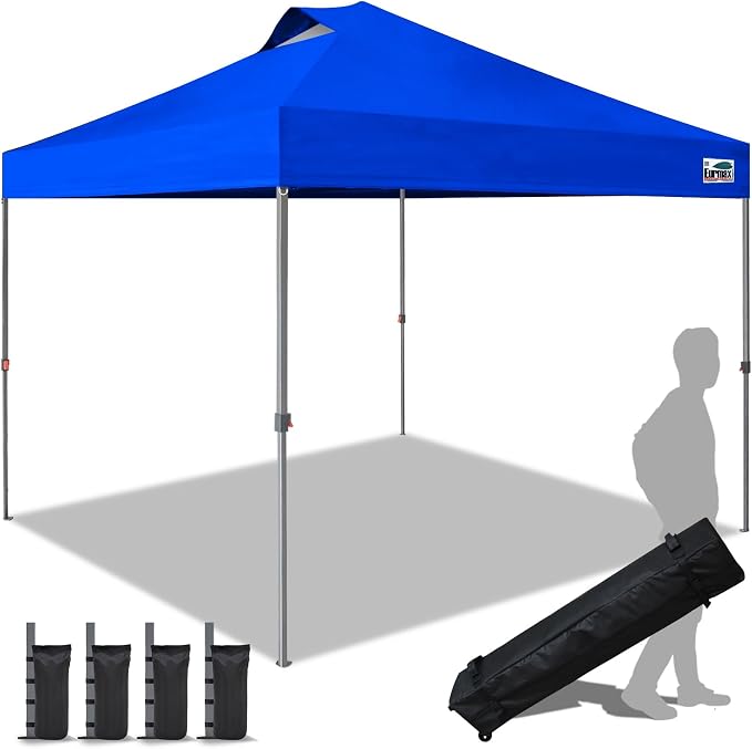 Eurmax USA NOMATTER ONE-Person Open&Close 10x10ft Pop Up Canopy Tent，Portable by Eurmax