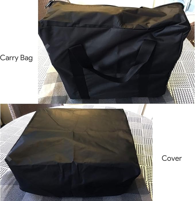 22 Inch Griddle Cover Kit, Heavy Duty 600D Waterproof Polyester Carry Bag - Image 9