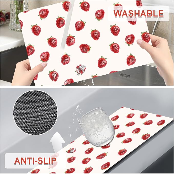 Strawberry Placemats Set of 4 - Image 5