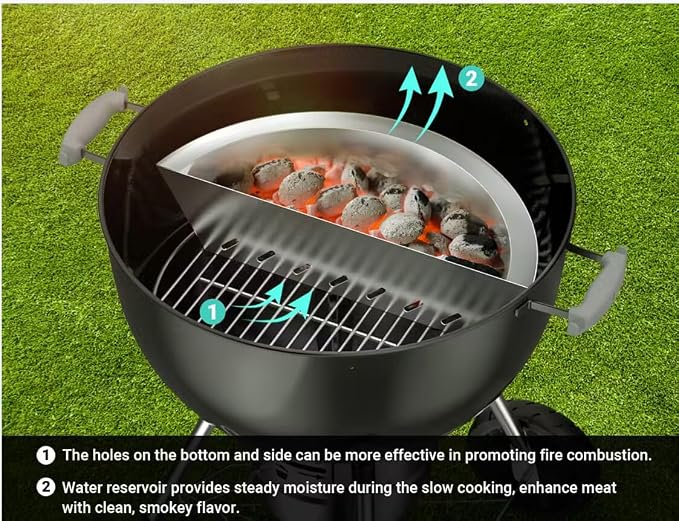onlyfire Charcoal Basket, Grill Basket - Image 2