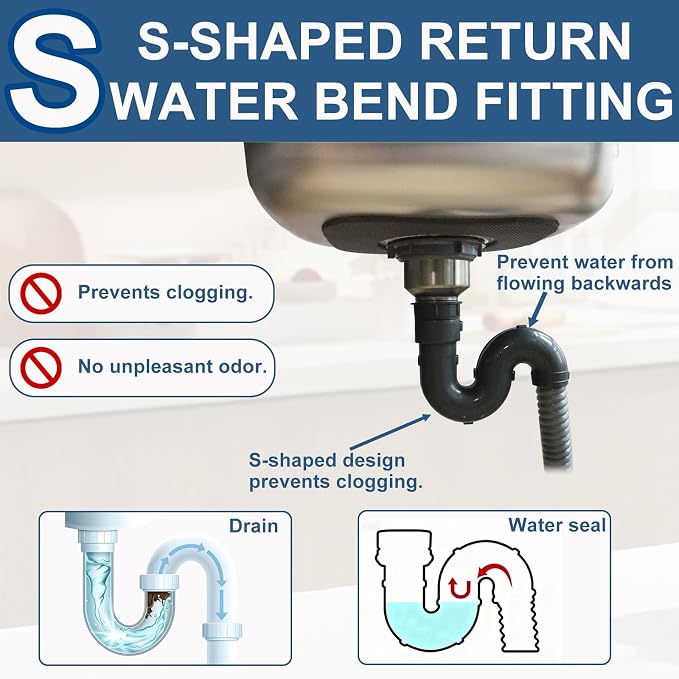 Outdoor Sink with Hose Hook Up, Free Standing Stainless Steel Utility Sink - Image 6