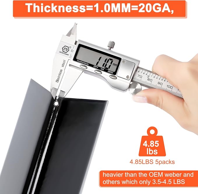 15.3" Flavorizer Bars for Weber Spirit E-310 Spirit II 300, Spirit 300 E320 - Image 3