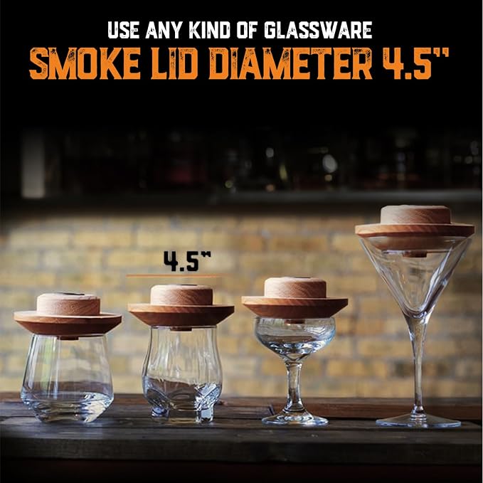 Whiskey Cocktail Smoker Kit - Image 6