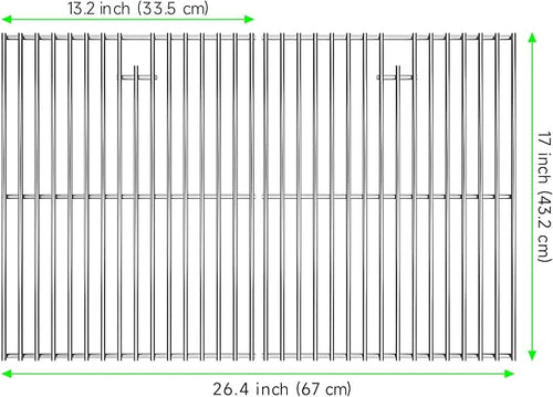 17 Inch Grill Grates Replacement - Image 2