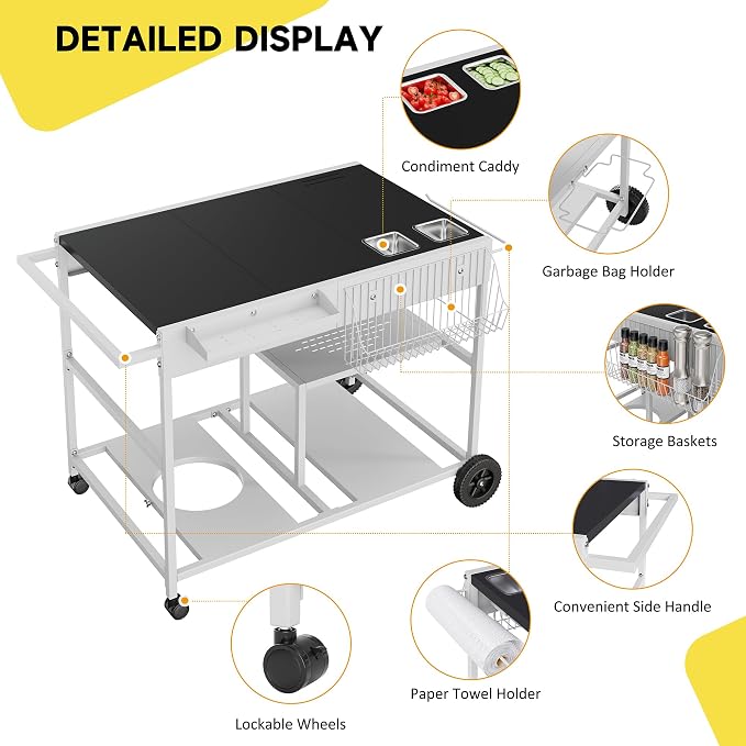 JY QAQA Outdoor Pizza Oven Stand - Image 4