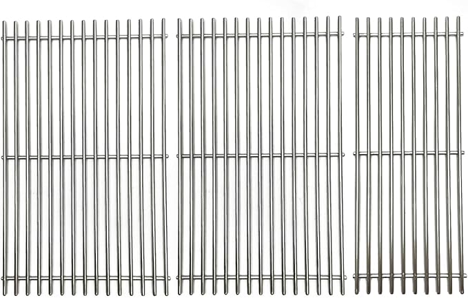 67552 Stainless Steel 3-Piece Cooking Grate Replacement Parts by Tmozyar%C2%AE
